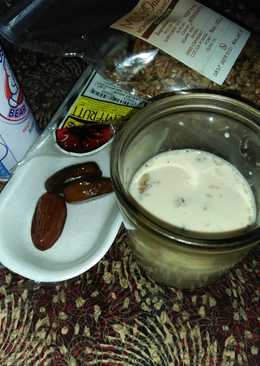 Granola kurma milk.. #bikinramadanberkesan