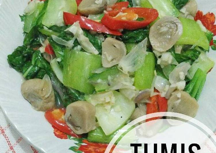 Tumis Jamur Pakcoy #BikinRamadanBerkesan