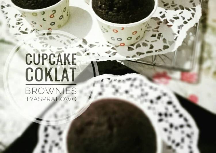 resep makanan Cupcake Coklat Brownies