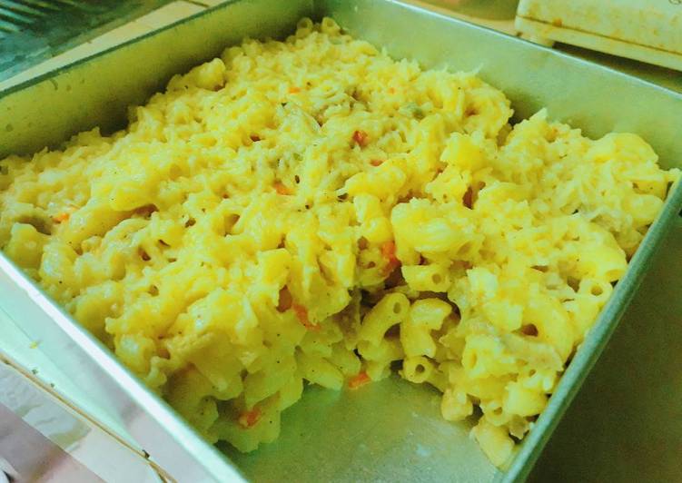 resep lengkap untuk Makaroni Schotel Kukus