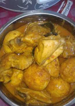 Gulai Ayam dan Telor endess