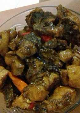 Ayam semur kering