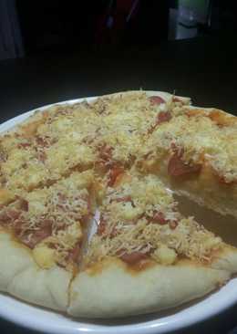 Pizza ala jtt enak lezat dan lembut