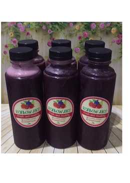 Diet Juice Blackberry Grape Beetroot Cucumber Dates (Kurma)