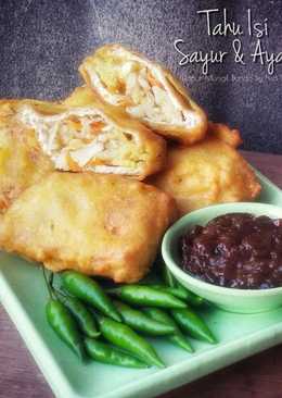 Tahu Isi Sayur & Ayam