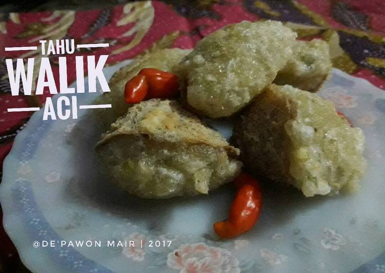 resep makanan Tahu walik aci