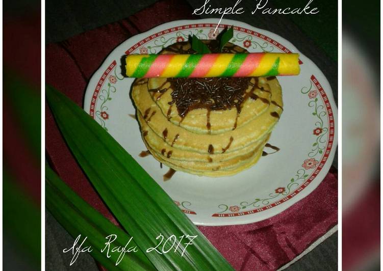 resep makanan Pancake (#BantuMantenBaru)