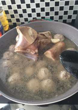 Kuah Bakso ala kang bakso