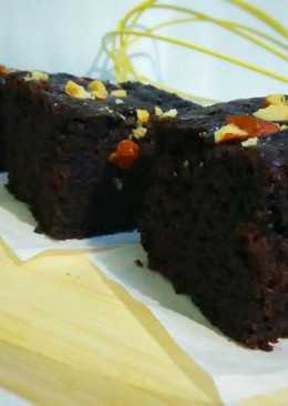 Eggless moist coffe brownie #pr_egglesscake