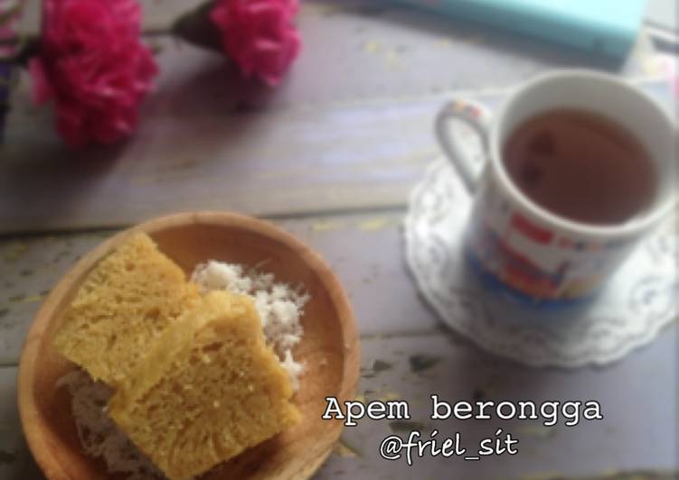 resep masakan Apem tape singkong berongga