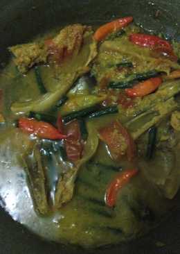 Sayur asam kepala patin (masakan bajar)