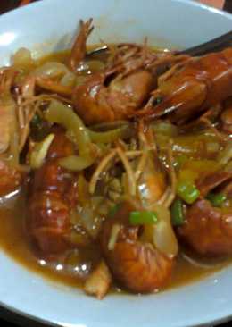 Asam Manis Baby Lobster air tawar