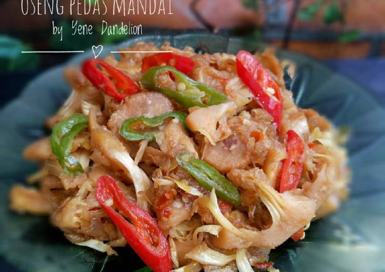 gambar untuk resep Oseng Pedas Mandai (kulit cempedak) khas Banjar #Dandelion