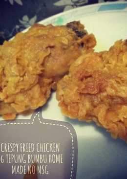 Crispy Fried Chicken dg TEPUNG BUMBU HOMEMADE