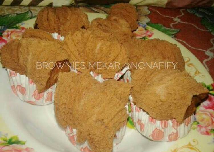 resep makanan Brownies Kukus Mekar Ny.Liem