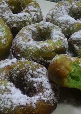 Donat kentang pandan