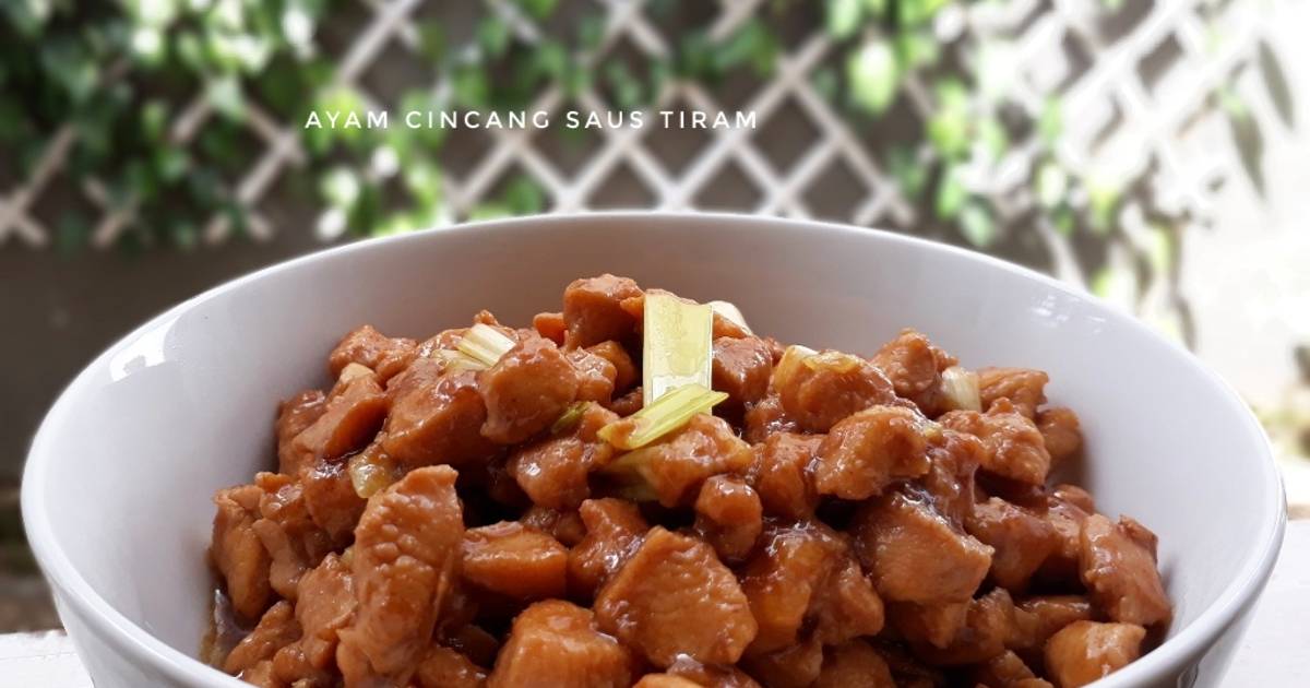 381 resep ayam  cincang saus  tiram  enak dan sederhana Cookpad