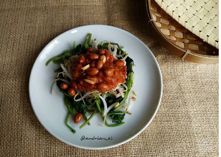 gambar untuk resep makanan Plecing Kangkung