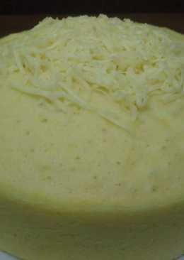 Bolu kukus keju (cheese cake)
