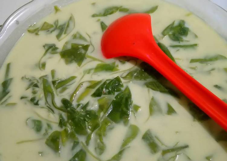 Bobor Bayam Ponorogo Ã°ÂÂÂ foto resep utama