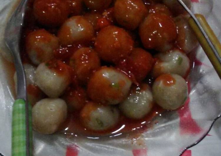 resep Cilok ulala?? murah meriah enak cocok utk cemilan saat hujan??