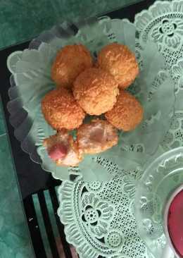 Tahu kriuk kulit mie