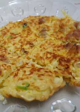 Omelet mie telur simple