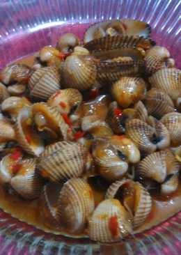 Kerang Laut Saos Tiram Asam Pedas Manis