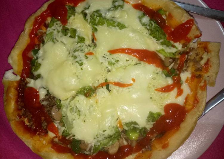 resep Pizza teflon sederhana