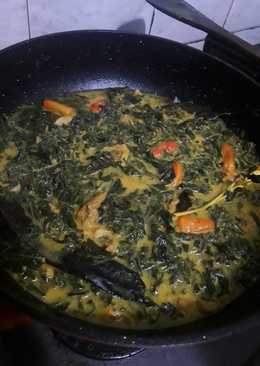 Sayur Daun singkong santan