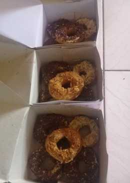 Donat lembut tanpa telur