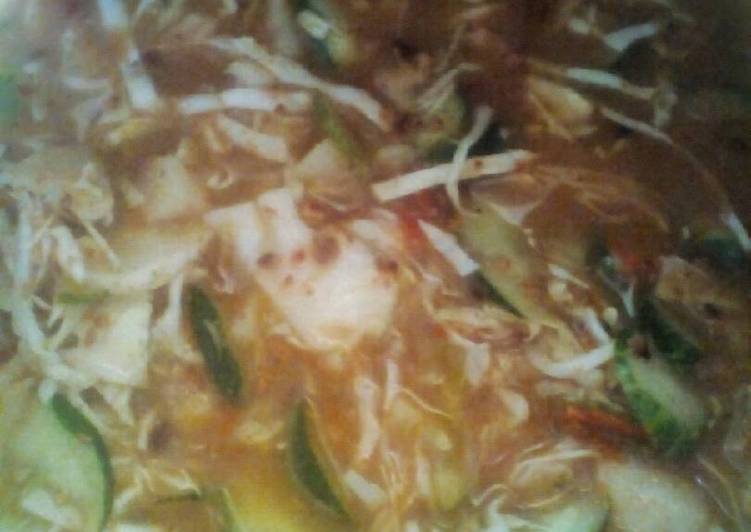 resep makanan Asinan sayur no cuka