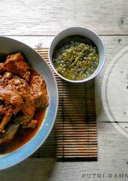 Rendang Ayam Tahu (Rendang Simple)