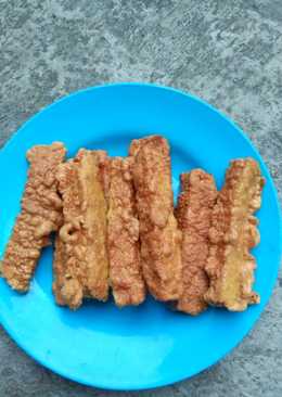 Tempe goreng telur