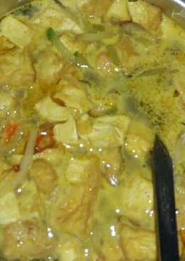 Lodeh tahu dan manisa