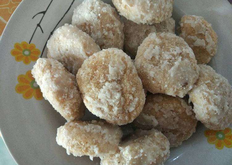 resep makanan Kue Getas / Kemplang Ketan