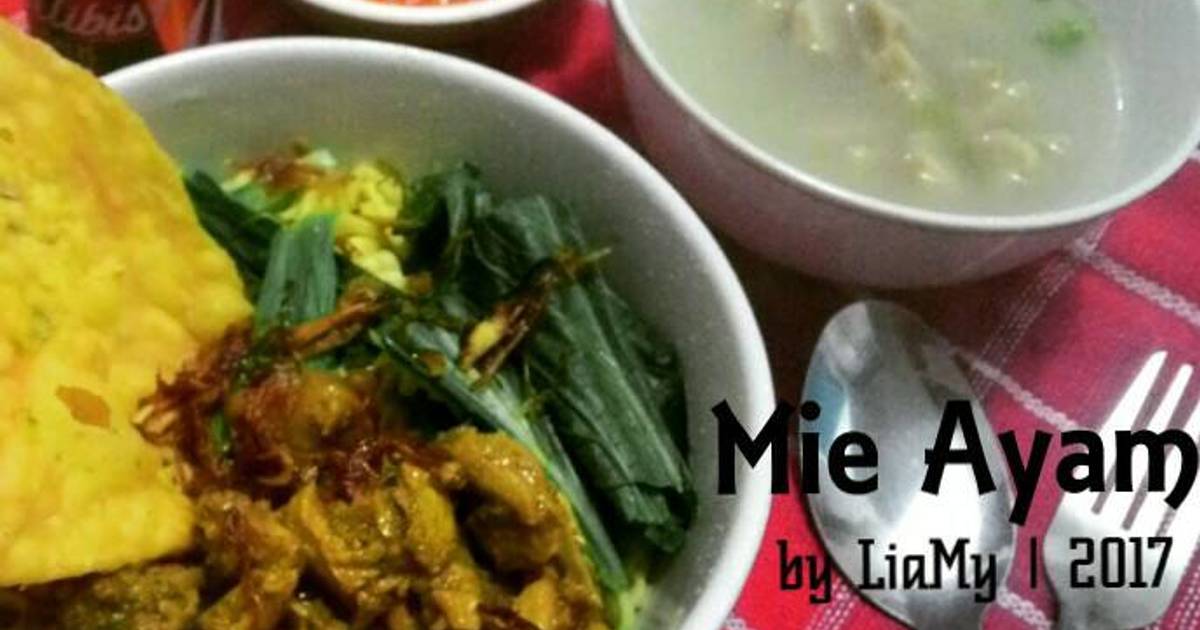 249 resep mie ayam baso sederhana enak dan sederhana  Cookpad