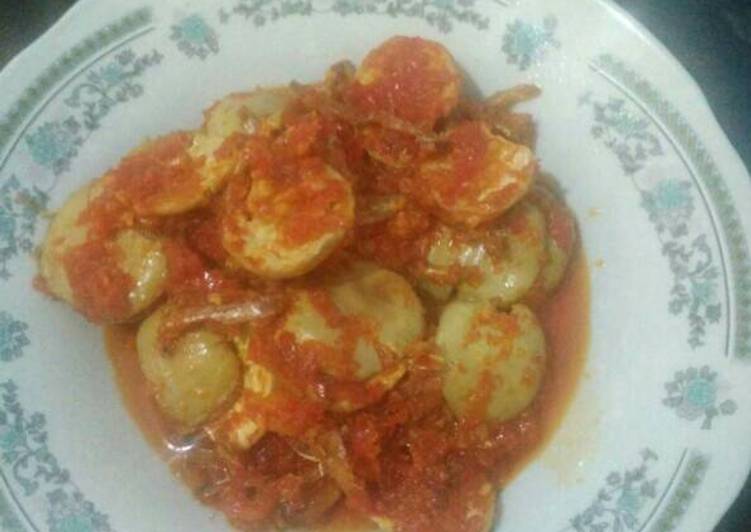 cara membuat Sambal jariang / jengkol