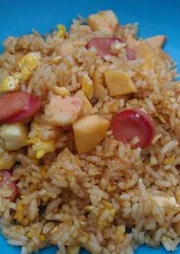 Nasi goreng instan (orak arik nasi)