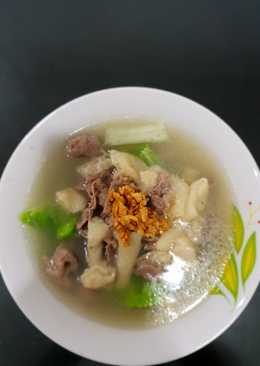 Sop babat daging