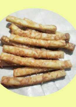 Stik Keju Renyah (Simple pakai kulit pastry)