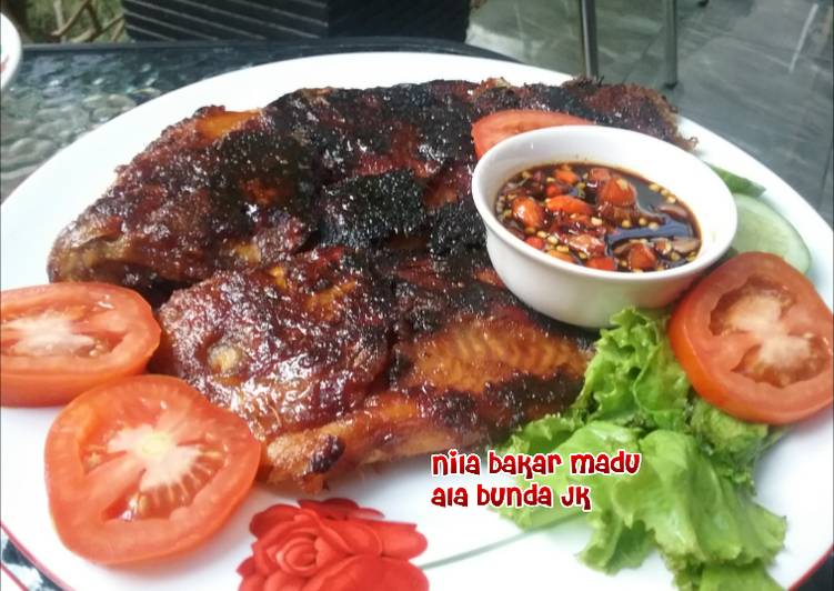 resep masakan Nila bakar madu ala bunda Jkb