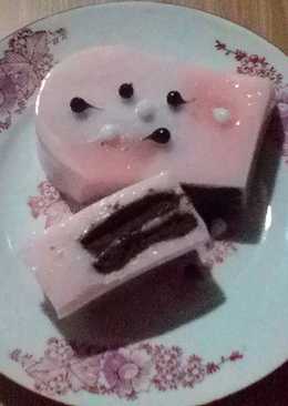 Puding Busa Brownies Coklat