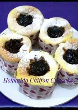 Hokkaido Chiffon Cupcakes