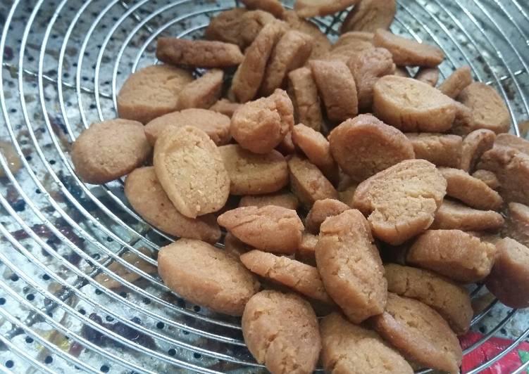 resep lengkap untuk Biji ketapang manis renyah ga keras