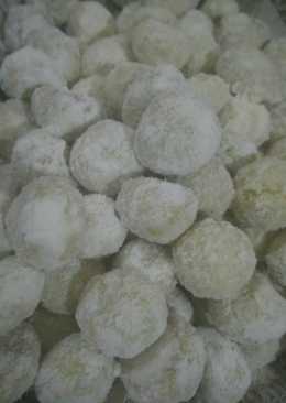 Putri salju melon cookies kue kering