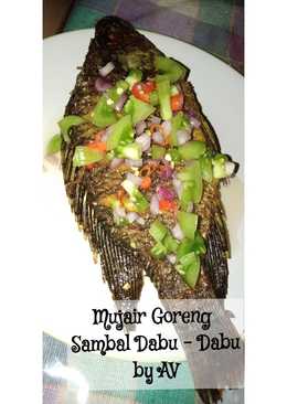 Ikan Mujair Goreng Sambal Dabu - Dabu