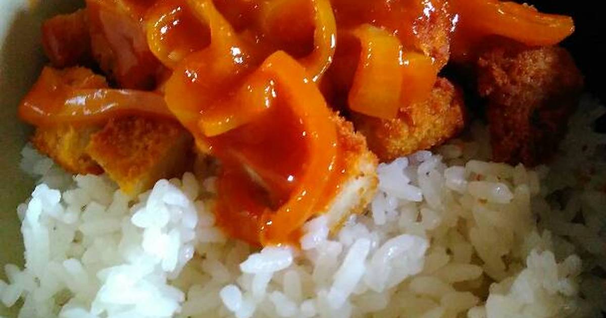 Resep Rice bowl ala rice box oleh euisdeja Cookpad