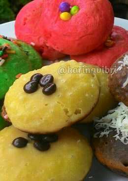 Kue Cubit Warna (Camilan Mpasi - 14mo+)