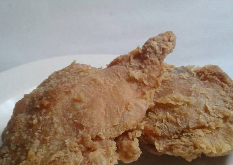 resep lengkap untuk Ayam goreng crispy enak dan mudah
